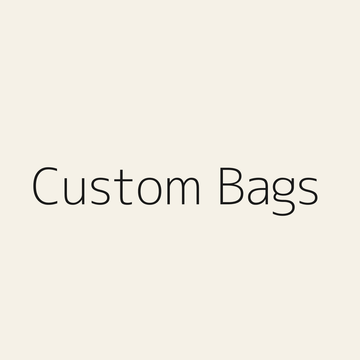 Custom Bags Context