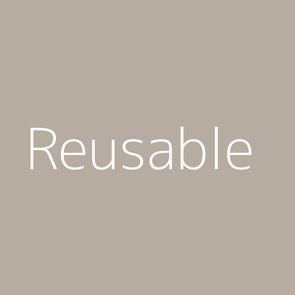Reusable