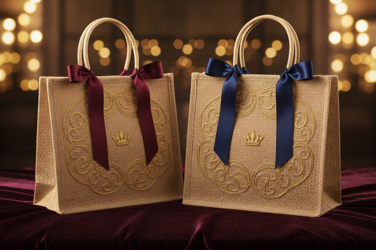 Jute bags for VIP loyalty shopping