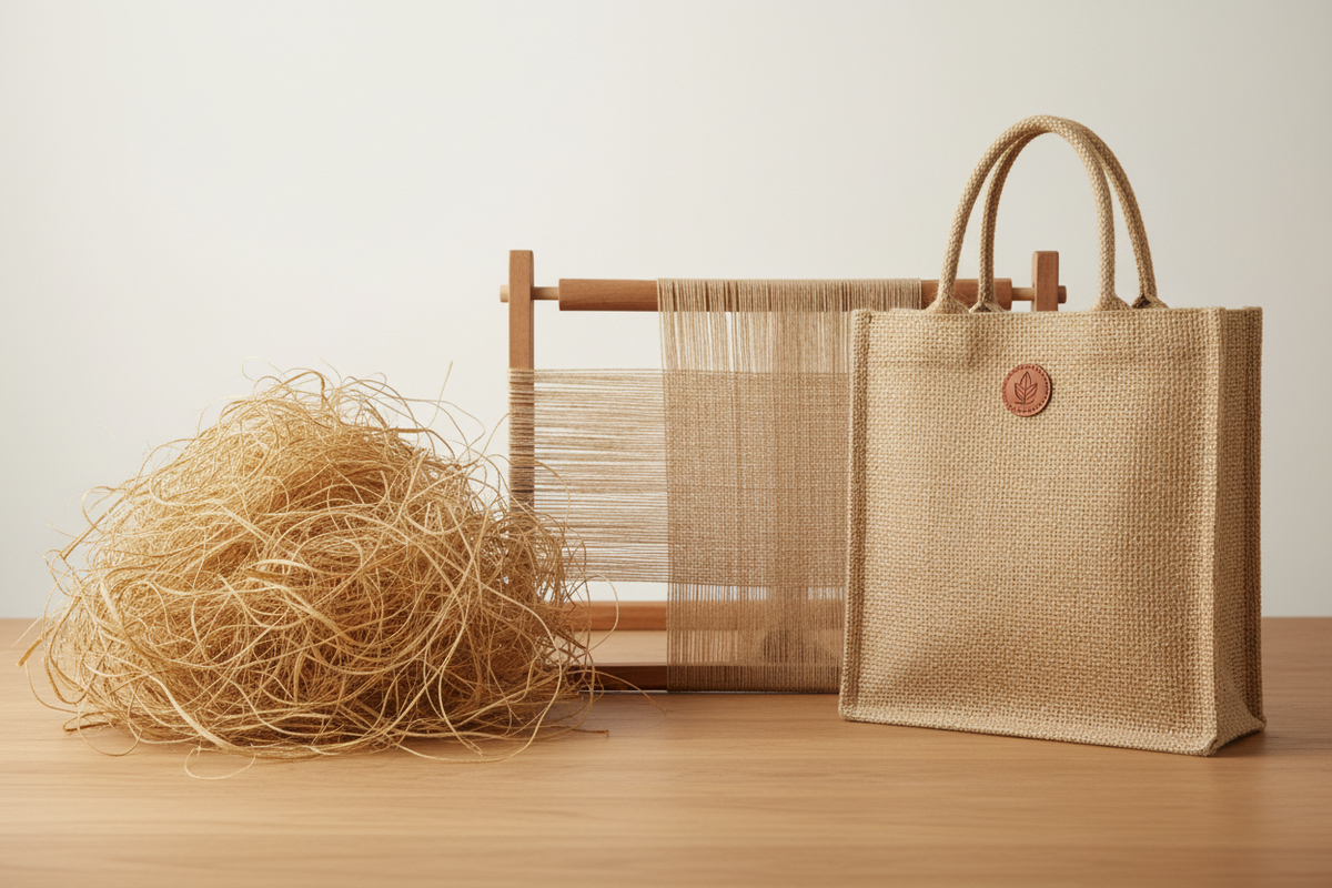 Raw jute fibre to finished jute bag